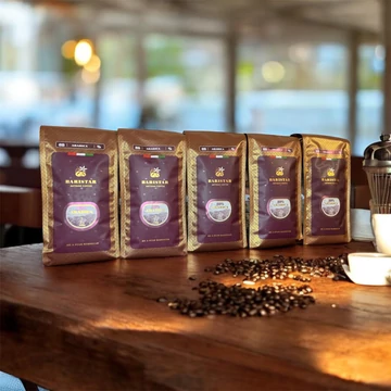 88% Arabica -12% Robusta Szemes kávécsomag- 5*1 kg 