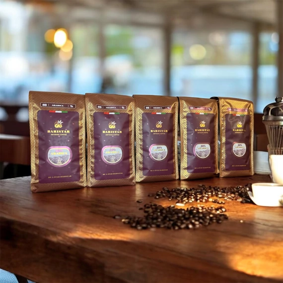 88% Arabica -12% Robusta Szemes kávécsomag- 5*1 kg 