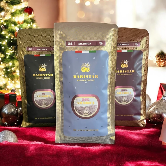 3*1 kg Szemes kávécsomag