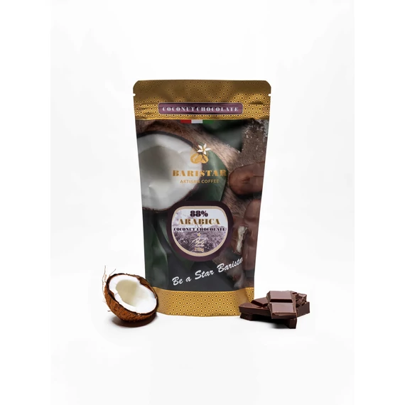 Kókuszos Csokoládé ízű kávé - 88% Arabica - 175 g